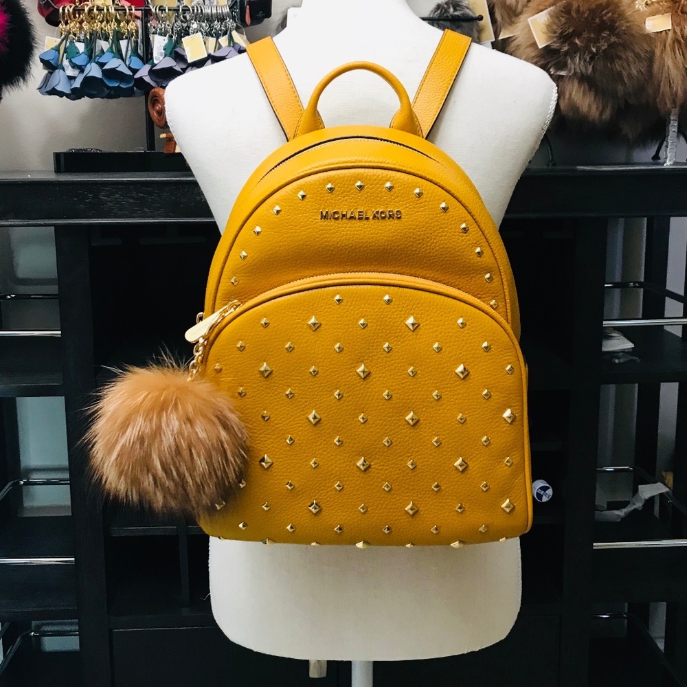 3PCS Michael Kors Abbey MD Backpack Wallet Charms - Picture 7 of 8